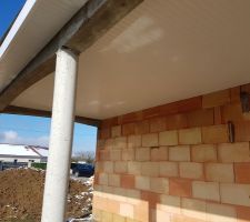 Habillage sous toiture terrasse - Jour 128