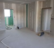 Vue dressing de chambre parentale