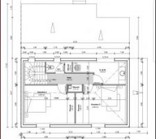 Plan de l'étage de notre maison