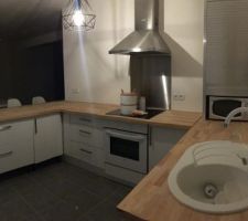 Cuisine non terminée