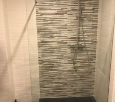 Paroi de douche salle de bain chambre parentale