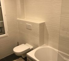 Paroi salle de bain enfants