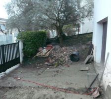 Décharge du jardin