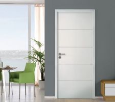 Exemple porte intérieure, à peindre