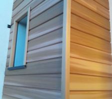 Bardage bois en red cedar