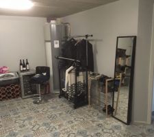 Mise en peinture et rangement du cellier buanderie