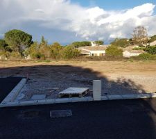 Notre terrain dans son lotissement