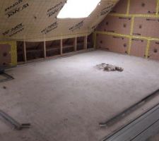 Isolation &eacute;tage (salle de bain)