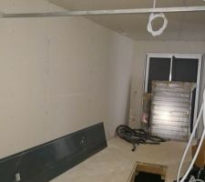 Isolation du garage vu directement avec le plaquiste en direct !