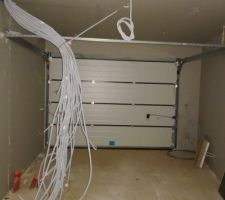 Isolation du garage vu directement avec le plaquiste en direct !