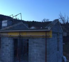 &Eacute;bauche du toit de notre suite parentale !!