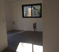 Carrelage cuisine et cellier
