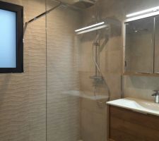 Notre salle d eau terminée !