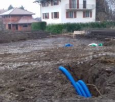 Terrassement commenc&eacute; le 9 F&eacute;vrier.