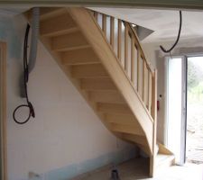 Escalier vue de l'intérieur