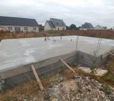 Dalle est terminée...