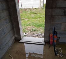 Pose de seuil de porte  ...