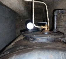 Une bonne vielle cuve à fioul