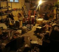 Bazar dans le garage
