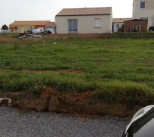 Terrain avant les travaux