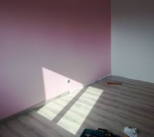 Peinture et sol chambre