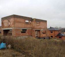 Vue extérieure acrotères