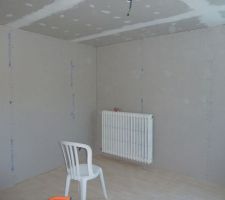 Chambre 1: plafond