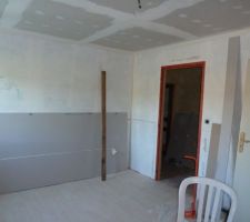 Chambre 1: plafond