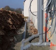 Cela a Ã©tÃ©  dur mais on y est presqu a la fin tout les branchement  sont quasiment terminÃ© branchement eau usÃ©e