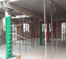 Mis en place des hourdis