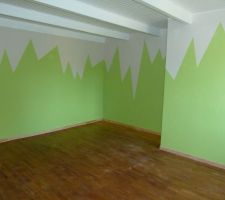 Chambre 2 : peinture