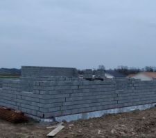 &Eacute;l&eacute;vation des murs (Jour 3)