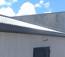 3 toitures monopentes dont deux cachés pour effet cube à l avant et sur les côtés de la maison