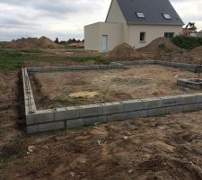-réalisation des fondations