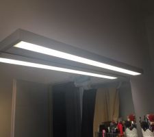 Rampe led salle de bain Godmorgon Ikea