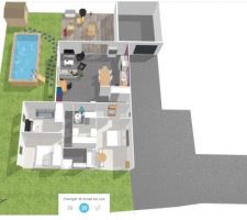 Aperçu 3D avec Home By Me.