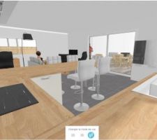 Aperçu 3D avec Home By Me.