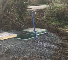 Travaux d?amenée d?eau réalisés :)