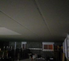 Plaquage du plafond au leve plaque c'est nikel 2 jour et c'etais fini ^^