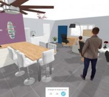 D'autres photo 3D avec Homebyme et un peu de déco :)