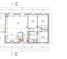 Plan intérieur de la maison