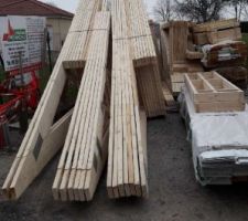 Stockage charpente !
