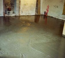 Dalle béton