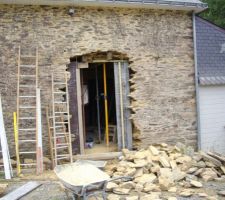 Percement ouverture