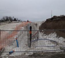 22i&egrave;me semaine de travaux: R&eacute;seaux