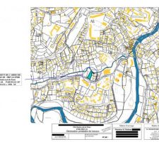 Plan de situation de la déclaration des travaux.