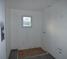 Pose receveur salle de bain : 1,60 m (douche &agrave; l'italienne)