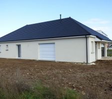 Enduit de la maison