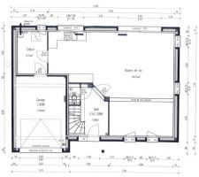 Plan du rez de chaussée