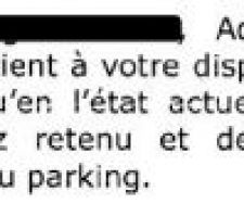 La demande du Maire de Privas de refermer la clôture qu'il m'a détruite.
C'est tout de même gonflé.